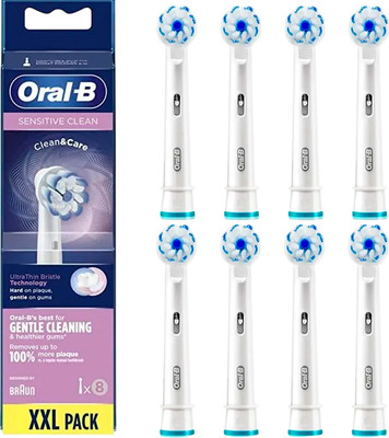 Набор насадок для зубной щетки Oral-B Sensitive Clean EB60 (8шт)