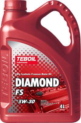 Моторное масло Teboil Diamond FS 5W30 / 3468594 (4л)