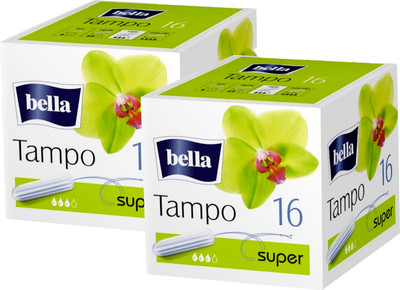Тампоны гигиенические Bella Tampo Super (2x16шт)