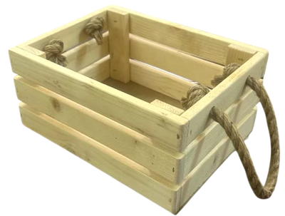 Ящик декоративный KraftHouse Без ручек 10x17x22 / 2040773939075 (натуральный)