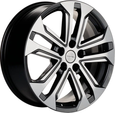 Литой диск Khomen KHW1803 Changan/Geely/Lexus 18x7" 5x114.3мм DIA 60.1мм ET 45мм (Gray FP)