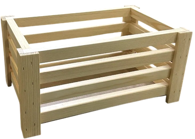 Ящик декоративный KraftHouse 26x42x20 / 2043919376987 (натуральный)