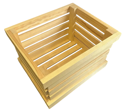 Ящик декоративный KraftHouse 26x41x34 / 2043926457525 (натуральный)