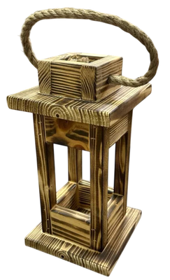 Декор KraftHouse Фонарь 28x14.5x14.5 / 2040677429016 (обожженный)