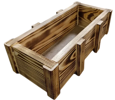 Кашпо KraftHouse Балконный ящик 15x32x9 / 2044639221137 (обожженный)