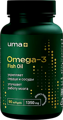 Жирные кислоты UMA + Omega-3 900мг (90 капсул)
