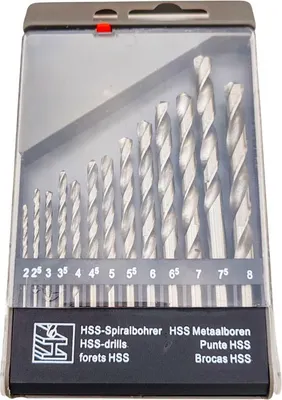 Набор сверл Hiborg 2-8мм / Y-368-303 (13шт)
