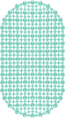 Коврик на присосках Вилина Комфорт 6922 (36x65, балийский берег)