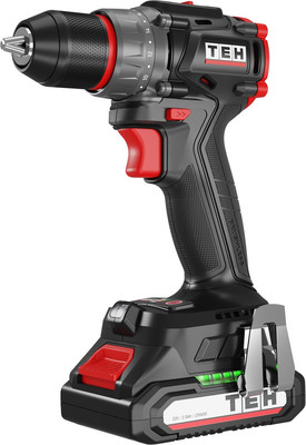 Аккумуляторная дрель-шуруповерт TEH TDBL420-2B