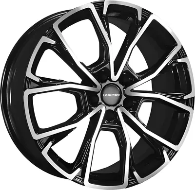 Литой диск Khomen KHW1907 Omoda C5 19x7.5" 5x108мм DIA 60.1мм ET 33мм (Black)