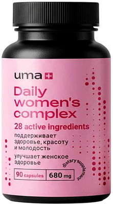 Мультивитаминный комплекс UMA + Мультивитамины для женщин (90 капсул)