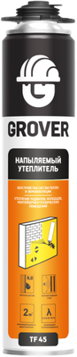 Утеплитель напыляемый Grover TF 45 ST (850мл)
