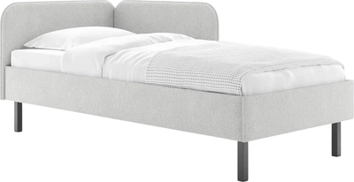 Односпальная кровать Сонум Юта 90x200 (рогожка льняной)