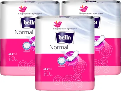 Прокладки гигиенические Bella Normal Softiplait (3x20шт)