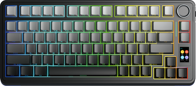 Клавиатура Aula S75 Pro (Gradient Grey Side/Engraved Reaper Switches Russia)