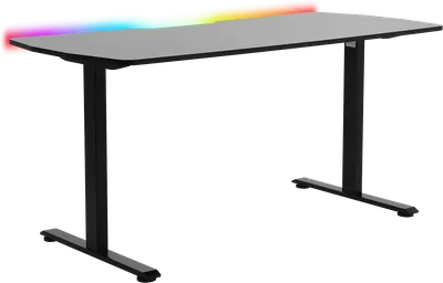 Геймерский стол Zone 51 Platform Ambilight 160 / Z51-PA6-BK