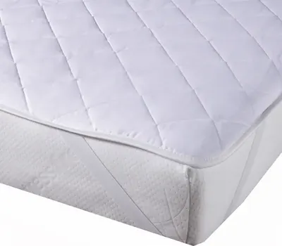 Наматрасник в кроватку Vegas Cotton S4 60x120 (белый)