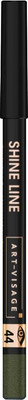 Карандаш для глаз Art-Visage Shine Line Водостойкий тон 44 олива