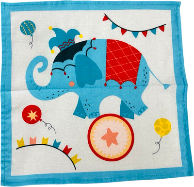 Платок носовой Vitok С-11.008 (белый/голубой/цирк)