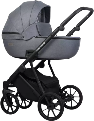 Детская универсальная коляска Riko Montana X 2 в 1 Basic (52, серый)