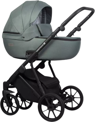 Детская универсальная коляска Riko Montana X 2 в 1 Basic (51, зеленый)