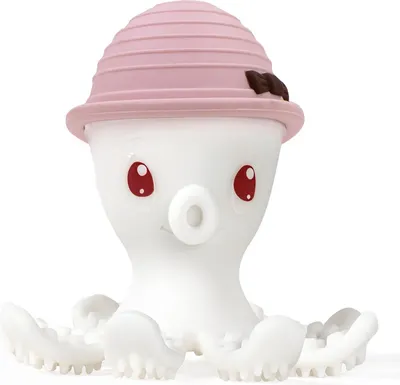 Прорезыватель для зубов Mombella Осьминог / 8152 (розовый)