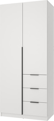 Шкаф Mio Tesoro Мельбурн 2DG3S (белый)