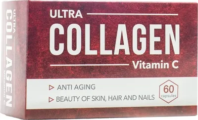Коллаген Фармгрупп Ультра с витамином С (60 капсул)