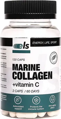Коллаген Фармгрупп Морской с витамином С (120 капсул)