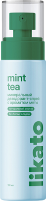Дезодорант-спрей Likato Professional Mint Tea Минеральный (100мл)