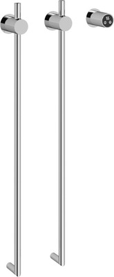 Полотенцесушитель электрический Abber Charme AH4002 (хром)