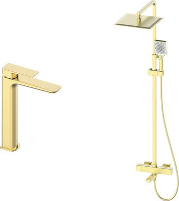 Душевая система со смесителем Oliveeka OL-739901+239003-BG