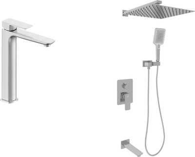 Душевая система со смесителем Oliveeka OL-88939003+239003-BN