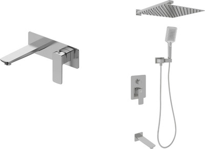 Душевая система со смесителем Oliveeka OL-88939003+869003-BN
