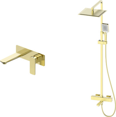 Душевая система со смесителем Oliveeka OL-739901+869003-BG