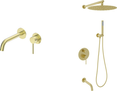 Душевая система со смесителем Oliveeka OL-88939017+88869017-BG