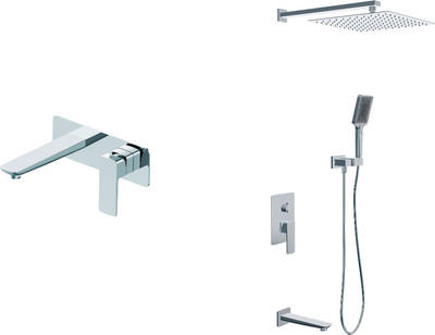 Душевая система со смесителем Oliveeka OL-88939003+869003-CR