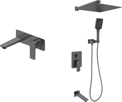 Душевая система со смесителем Oliveeka OL-88939003+869003-BGM