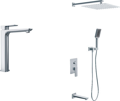 Душевая система со смесителем Oliveeka OL-88939003+239003-CR