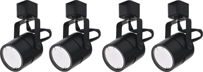 Комплект трековых светильников Truenergy 2110304 (4шт, черный)