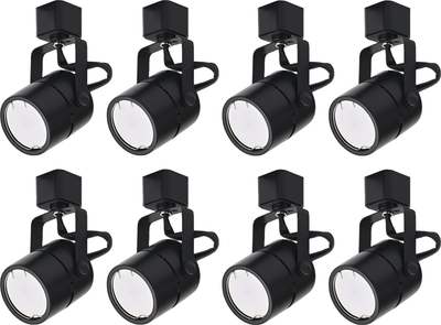 Комплект трековых светильников Truenergy 2110308 (8шт, черный)