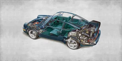 Фотообои листовые Citydecor Technic 21 (300x150см)