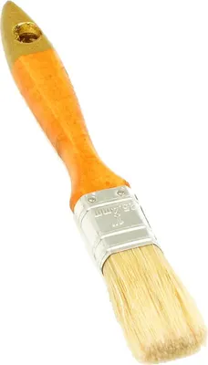 Кисть малярная Firsttool Angielski Профи 25мм / F050510 (натуральный ворс)