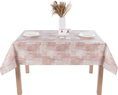 Скатерть Stolima Napco Рогожка Кол. 1М Бордо 4022 (180x130)