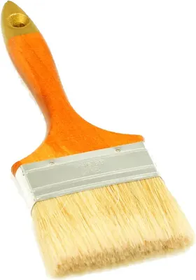 Кисть малярная Firsttool Angielski Профи 88мм / F050515 (натуральный ворс)