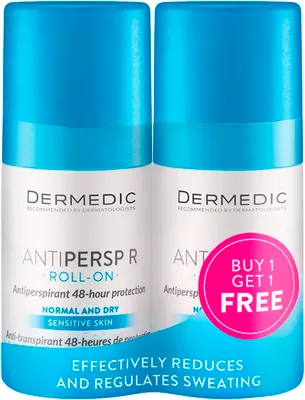 Антиперспирант шариковый Dermedic Antipersp R Roll-On (2x60г)