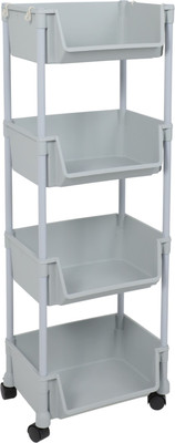 Этажерка AksHome  Laos (серый)