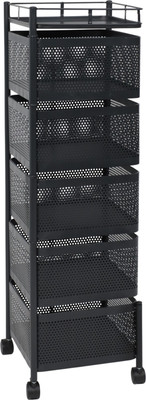 Этажерка AksHome Pirr (черный)