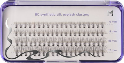 Накладные ресницы пучковые Manly PRO Шелк 6, 8, 10, 12мм / LF06