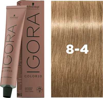 Крем-краска для волос Schwarzkopf Professional Igora Royal Color10 тон 8-4 (60мл)